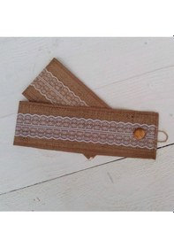 Resim Dantel Detaylı Perde Fon Bağı 