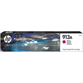Resim Hp 913A Magenta Kırmızı Pagewide Kartuş F6T78Ae 