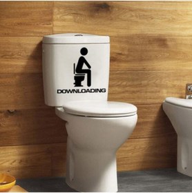 Resim habune Tuvalet Sticker 13 X 15 Cm 