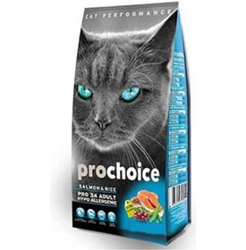 Resim Pro Choice Pro 34 Salmon & Rice Somonlu Yetişkin Kedi Maması 2 KG 