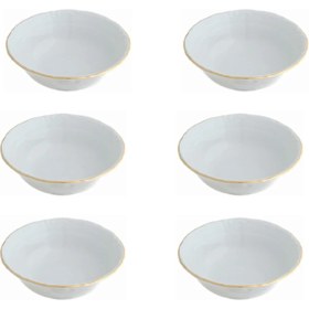 Resim Porland Altın Yaldız Kase 6'lı Set 13 cm 