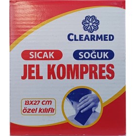 Resim Seddar Collection Clear Med Sıcak Soğuk Jel Kompres 13X27 cm - Özel Kılıflı 