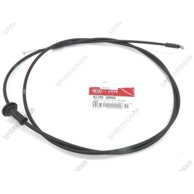 Resim Kia Carnival 2.9 Dzl 2005-09 Kaput Açma Teli,811904D000-7722u222 