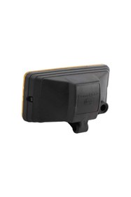 Resim Hella 12V SİS LAMBASI COMET 550 DİKDÖRTGEN (DELİCİ-SÜRÜCÜ) (DÜZ CAM) (SARI) (195*96 MM) 