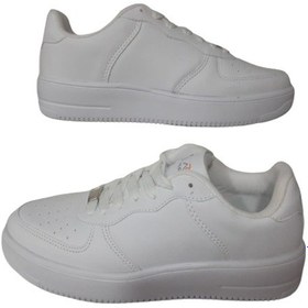 Resim M-rıch Unısex Beyaz Ortopedik Taban Günlük Spor Ayakkabı Beyaz 