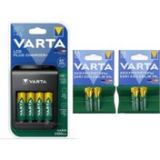Resim Varta 57687 Lcd Plug Şarj Cihazı + 2700 Mah Aa Şarj Edilebilir Pil 4adet Aydos Pil 