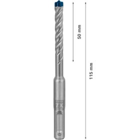 Resim Bosch Expert Sds Plus-7x Kırıcı Delici Delme Ucu 7 x 50 x 115 mm 