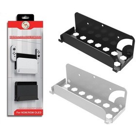 Resim Switch Oled Oyun Konsolu İçin Jys Duvar Askısı Tutucu Braketi Beyaz 