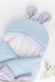 Resim Babymod Fiyonk Süslemeli Kız Bebek Kundak 