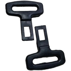 Resim Oto Kemer Tokası 2 Adet 1 Çift Sert Plastikten Oluşmaktadır 