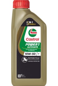 Resim Castrol POWER 1 ULTIMATE 4T 10W-50 1 LİTRE MOTORSİKLET YAĞI 