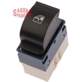 Resim SAGEMFRANS CAM KALDIRMA ANAHTARI TEKLİ MAVİ FIAT DOBLO 