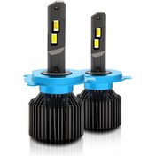 Resim Geeksen H4/9003 Led Far Ampulü 40000 Lümen 200w Su Geçirmez Ip67 Araç Farı 60000 Saat Ömür 