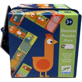 Resim Djeco Domino Animo Puzzle 