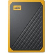 Resim Wd My Passport Go 500GB 400MB/S USB 3.0 Sarı Taşınabilir SSD WDBMCG5000AYT-WESN 
