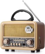 Resim NNS NS-8110BT AM/FM/SW 3 Band Bluetooth Nostalji Radıo 