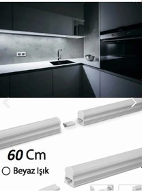 Resim Cata Mutfak Tezgah Aydınlatma 60cm Beyaz Işık 10w Beyaz 