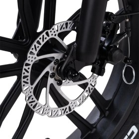 Resim Rks XS35 Katlanabilir Şehir Bisikleti 20 inç Jant 5 Vites Gri Renkli Pratik Tasarım 