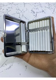 Resim Metal Sigara Tabakası, Sigara Kutusu N11.1332 