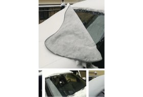 Resim Autoen Araba Ön Cam Güneşlik ve Buzlanmayı Önleyici Kar Buz Bandı Buzlanma Önleyici Araba Cam Üstü Kar Örtüsü Su Geçirmez Güneş Geçirmez 