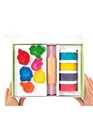 Resim ChildGen Unicorn Doğal Oyun Hamurları Premıum Kutu Set 