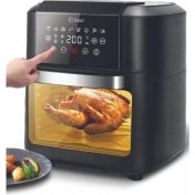 Resim Kiwi Airfryer 12 Lt Çok Fonksiyonlu Yağsız Fritöz Kaf 5553 