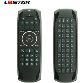 Resim Xinh Rus Mini Klavye G7V Aydınlatmalı Ses Arama Akıllı Hava Fare Gyroskope Ir Öğrenme 2.4g Android Tv Kutusu Için Kablosuz Uzaktan Kumanda (Yurt Dışından) 