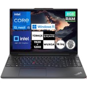 Resim ThinkPad E16 Gen1 i5-1335U 8 GB 256 GB SSD 16" WUXGA Lenovo