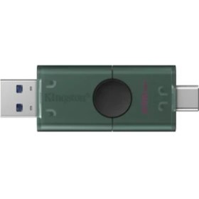 Resim Kingston Dtdeg2-256Gb 256Gb Usb-A + Usb-C 3.2 Gen 1 Datatraveler Duog2 Flash Bellek 