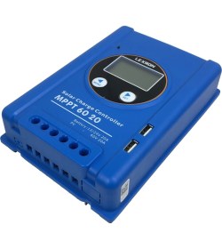 Resim Lexron 20A MPPT Solar Şarj Kontrol Cihazı | 12V/24V 