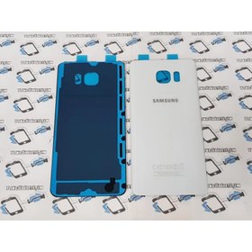 Resim Samsung Galaxy Note 5 Arka Pil Batarya Kapağı (CAM) Lacivert 