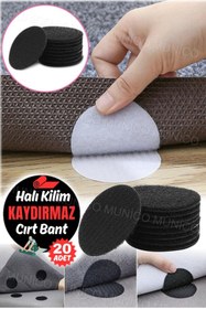 Resim Munico Halı Kaydırmasını Önleyici Siyah Çırtçırtlı Bant 