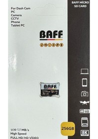 Resim Baff 256gb Hafıza Kartı Video Kayıt Destekli Uhs-ı U3 A2 