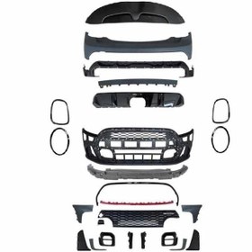 Resim Mini Cooper F55 4D JCW 2021+ Uyumlu Body Kit 