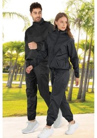 Resim Altıs Termal Sauna Eşofman - ya Yardımcı Ve Terleten Siyah 