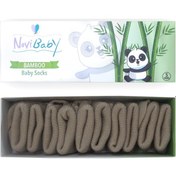 Resim Novibaby 5'li Bambu Yenidoğan Bebek Çorabı I Beige I 0-6 ay "Karışık Renkli" 