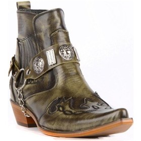 Resim Footcourt Oliv Erkek Kovboy Bot (Western) Yeşil 