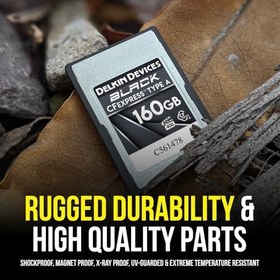 Resim Delkin CFexpress 160GB Siyah Tip A Hafıza Kartı 