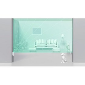 Resim AJAX MotionProtect Curtain Kablosuz Perde Tipi Hareket Dedektörü BEYAZ 