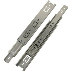 Resim Minnes Teleskopik Çekmece Rayı H43Mm - 60Cm Gri 