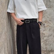 Resim 1 Yeni Tasarım Kare Toka Kemer Basit ve Çok Yönlü Kemer Unisex Öğrenci Kemer Kıyafet Kot Kemer 