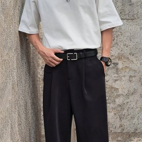 Resim 1 Yeni Tasarım Kare Toka Kemer Basit ve Çok Yönlü Kemer Unisex Öğrenci Kemer Kıyafet Kot Kemer 