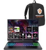 Resim ACER Nitro 16 R7-8845HS 96GB 2TB SSD RTX4070/8GB 140W 16'' 165Hz WQXGA W11H & PER4 ÇANTA 