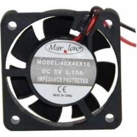 Resim Marxlow 40X40X10 Dc Fan 5V 0.10A 