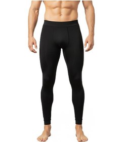 Resim Deepsea Unisex Siyah Dar Kesim Termal Performans Taytı Soğuk Havalar & Spor Kullanımı 2607073 Siyah 