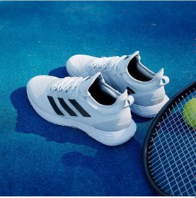 Resim Adidas Adizero Ubersonic 4.1 Erkek Tenis Ayakkabısı Beyaz Id1565 Beyaz 