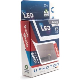 Resim Photon T5 12/24V 1.2W Canbus 3'Lü Ph7003 Led 