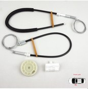Resim Peugeot 106 1A 1C 1S 1991-2005 5-Kapı İçin Ön Sol Cam Kriko Seti 