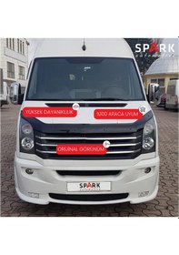 Resim Volkswagen Crafter 2012-2017 Yıl Aralığı Uyumlu Kaput Rüzgarlığı 3mm Siyah 