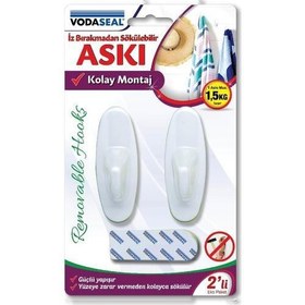 Resim Vodaseal İz Bırakmaz 2 Lİ Oval Askı Hs-09 
